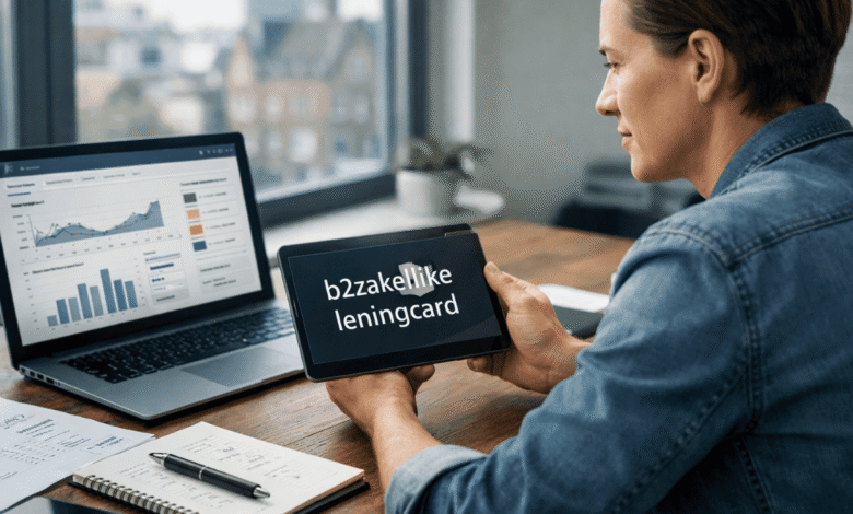b2zakelijke leningcard