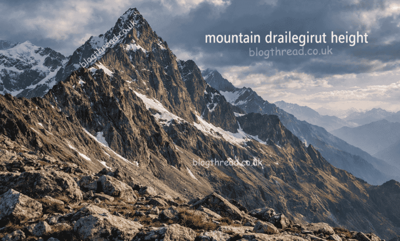 mountain drailegirut height
