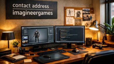 contact address imagineergames