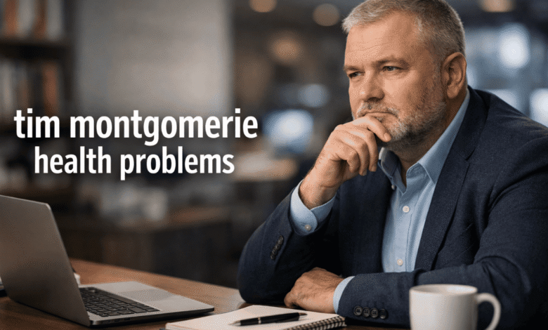 tim montgomerie health problems