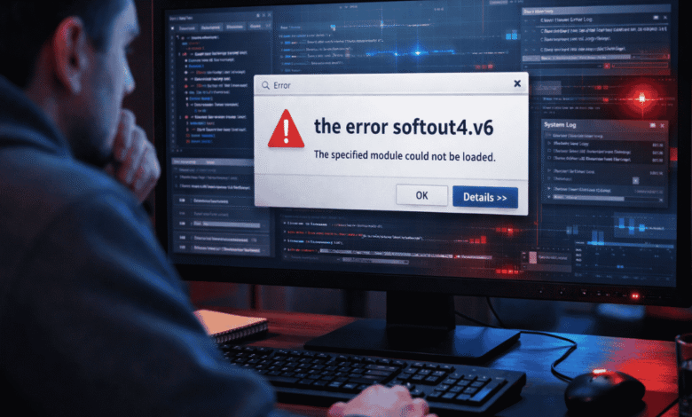 the error softout4.v6